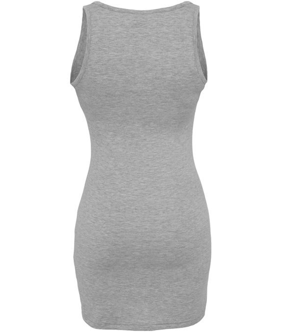 Ladies Sleeveless Dress Grey 2